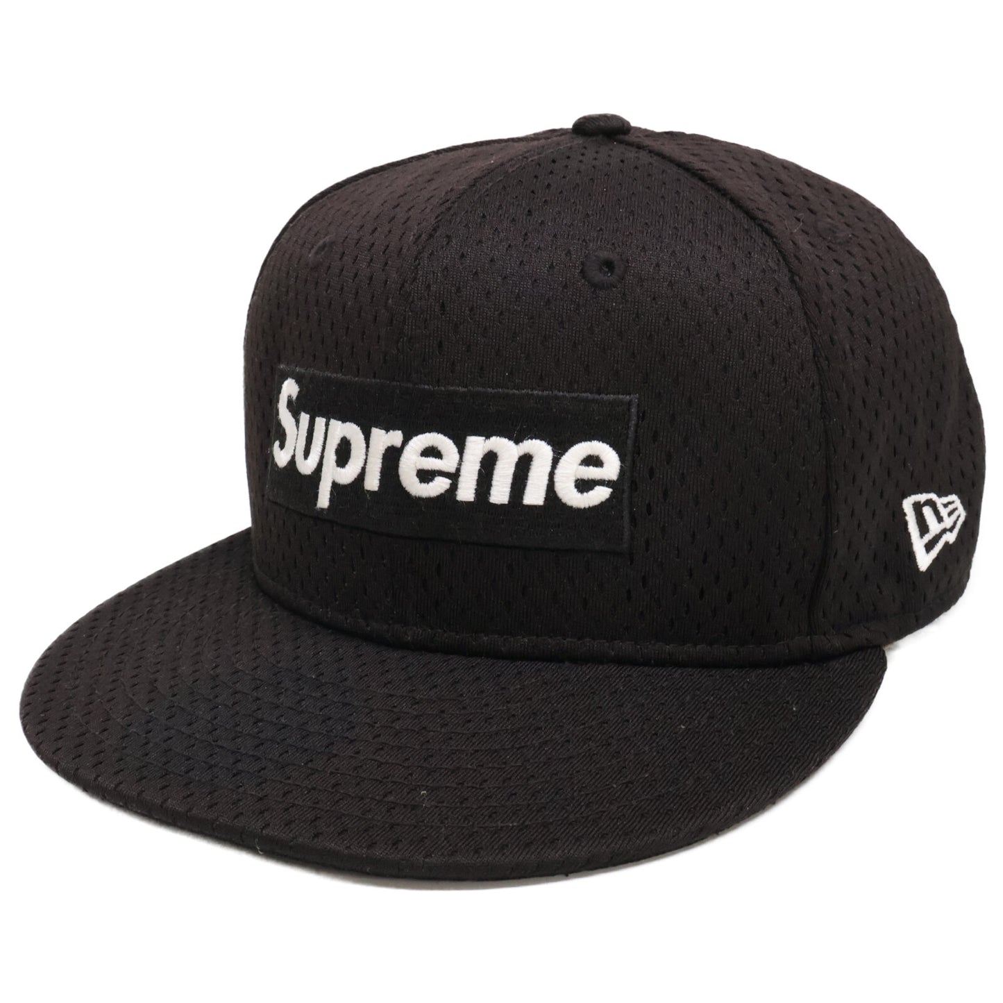 Supreme シュプリーム 18SS Mesh Box Logo New Era Cap メッシュ ボックスロゴ ニューエラ キャップ 帽子 60.6cm