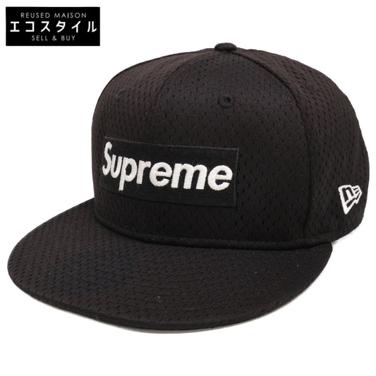 Supreme シュプリーム 18SS Mesh Box Logo New Era Cap メッシュ ボックスロゴ ニューエラ キャップ 帽子 60.6cm
