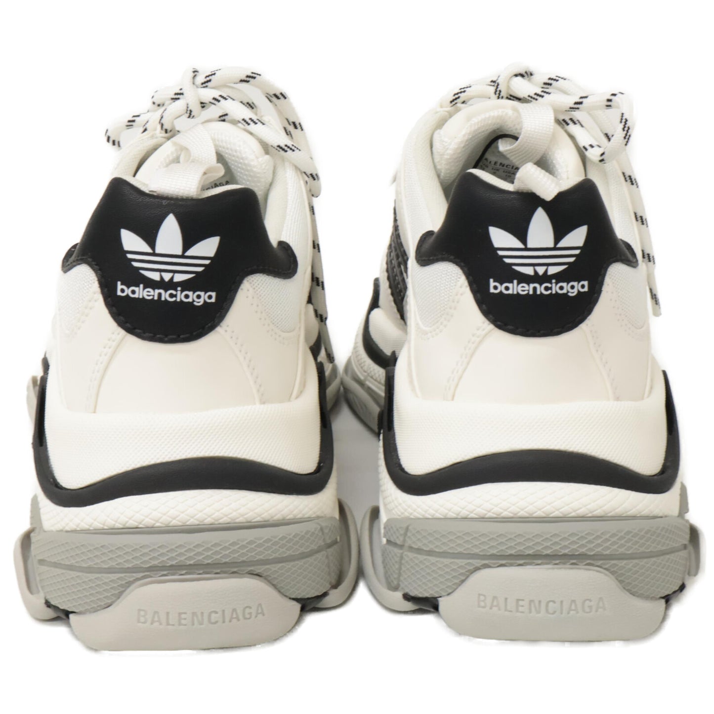 BALENCIAGA バレンシアガ x adidas アディダス 【新品同様】710021 TRIPLE S トリプルエス ダッド スニーカー シューズ 43