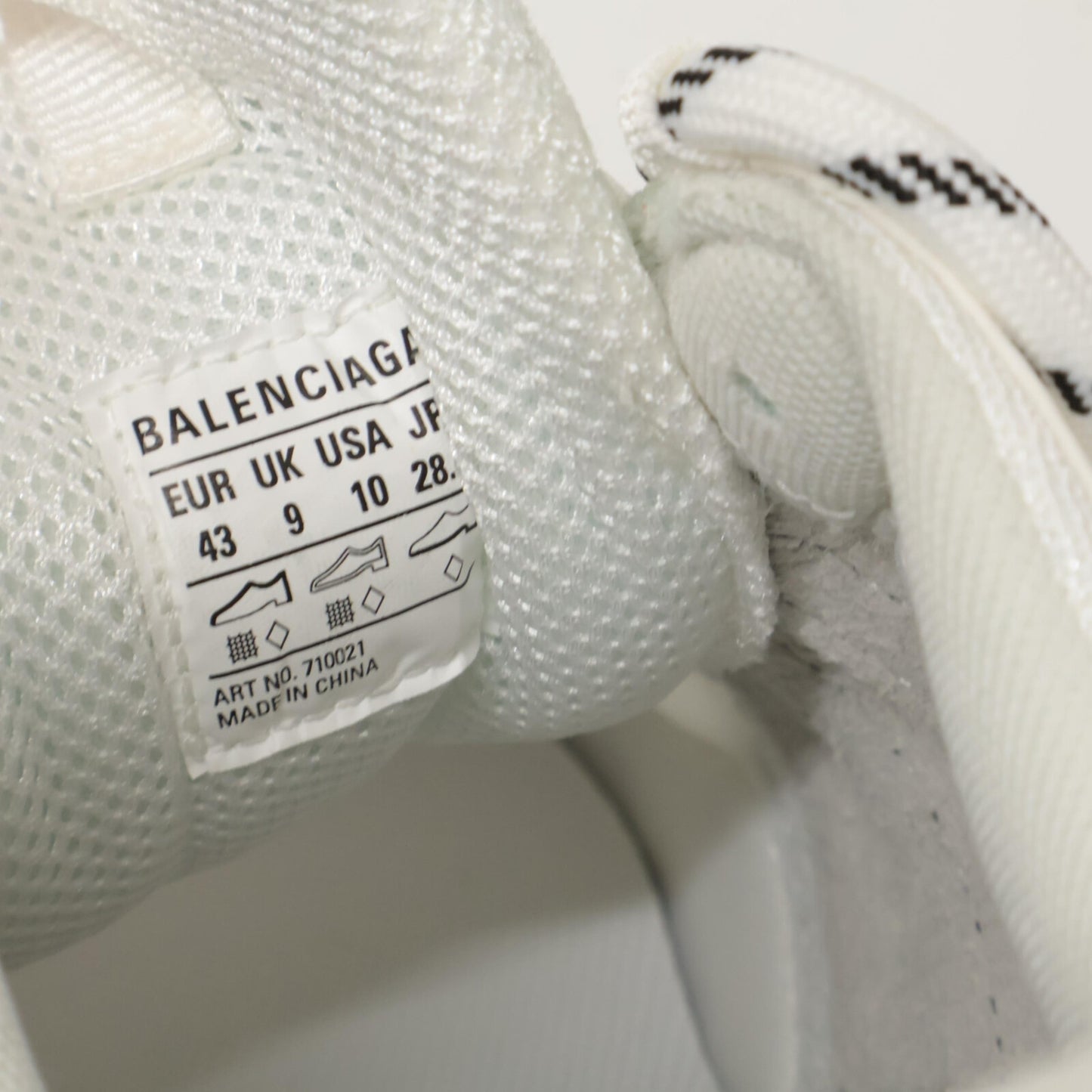 BALENCIAGA バレンシアガ x adidas アディダス 【新品同様】710021 TRIPLE S トリプルエス ダッド スニーカー シューズ 43