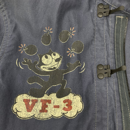 TOYS McCOY PRODUCT トイズマッコイプロダクト VF-3 Felix CUSTOM NAVAL AVIATION デッキ パーカー ジャケット 38