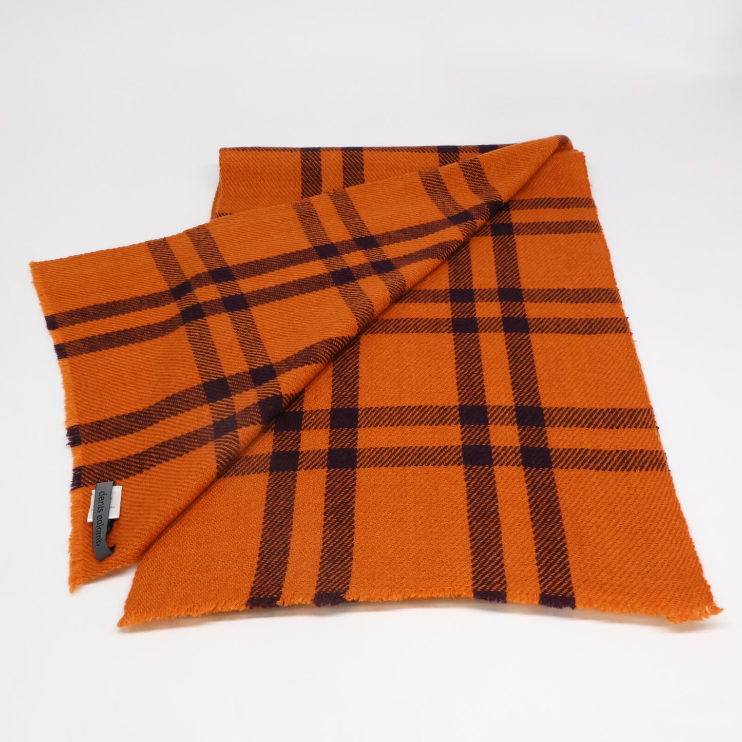 Denis Colomb デニスコロン 【美品】NARA SCARF チェック カシミヤ マフラー