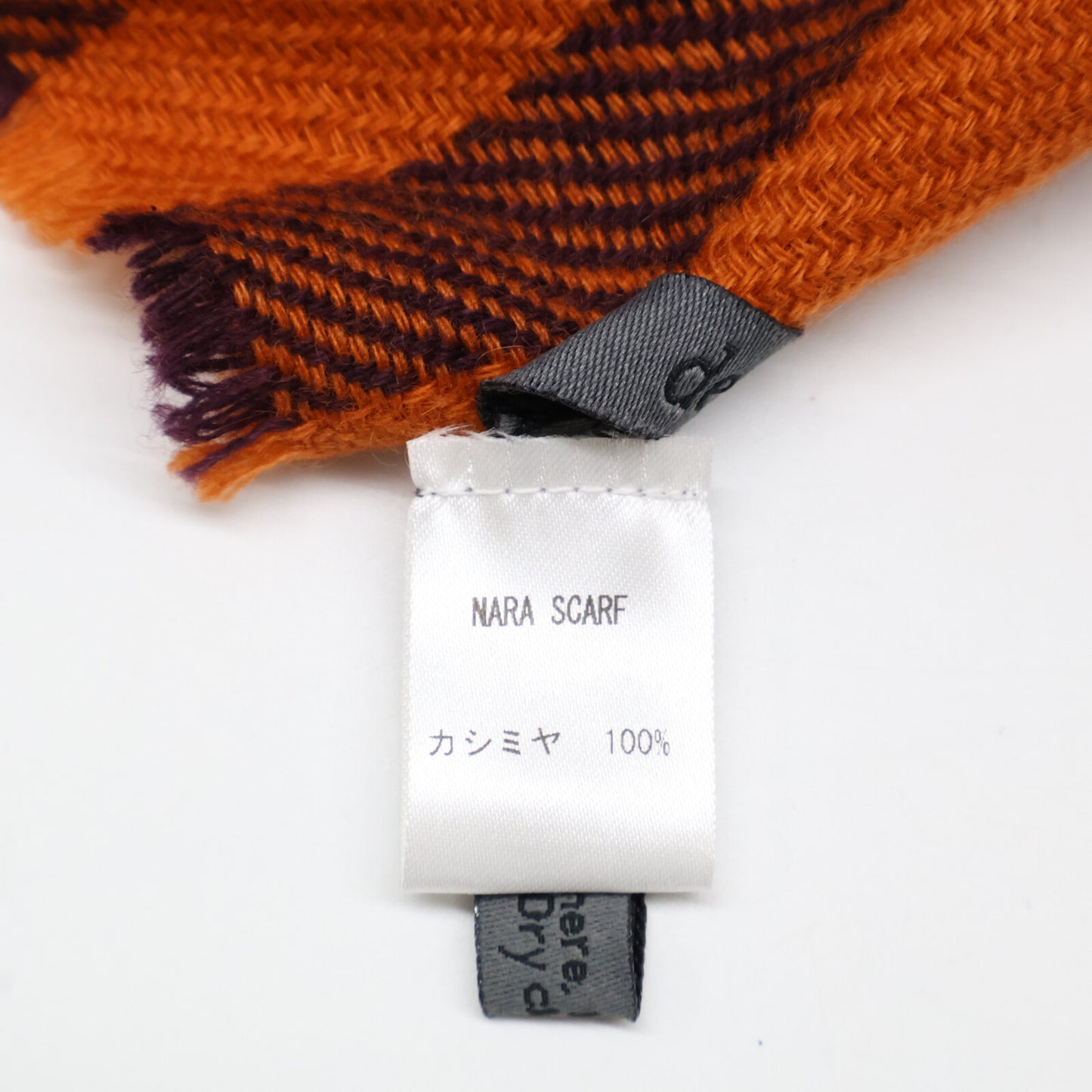 Denis Colomb デニスコロン 【美品】NARA SCARF チェック カシミヤ マフラー