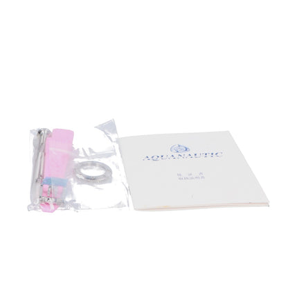 Aquanautic アクアノウティック ファーストクーダ デイト ダイヤベゼル ダイヤ シェル文字盤 クォーツ 腕時計