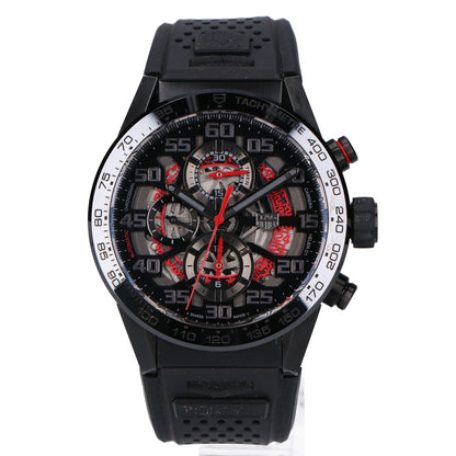 TAG HEUER タグホイヤー CAR201D.FT6087 カレラ TOKYOエディション 限定100本 ラバーベルト クロノグラフ 自動巻き 腕時計