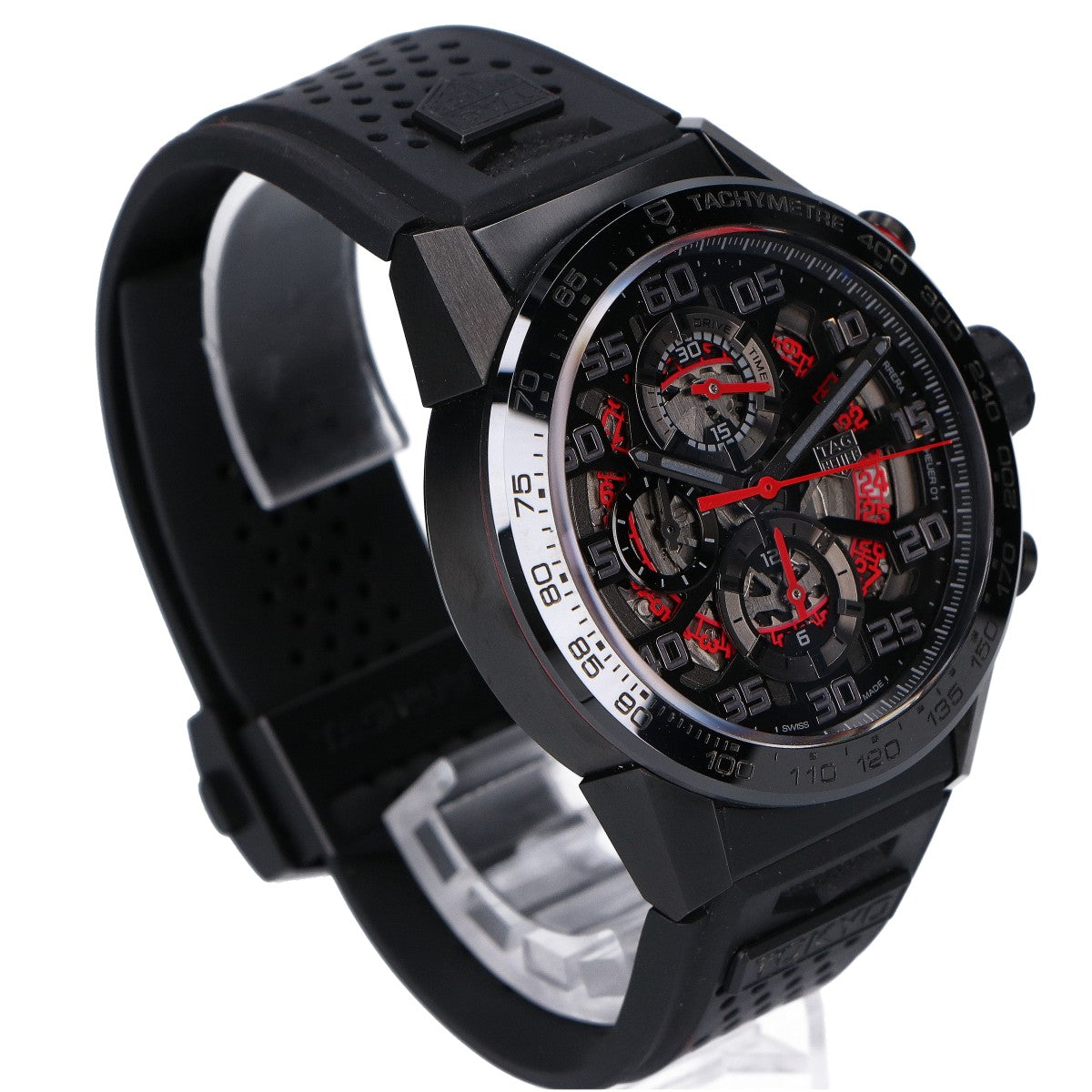 TAG HEUER タグホイヤー CAR201D.FT6087 カレラ TOKYOエディション 限定100本 ラバーベルト クロノグラフ 自動巻き 腕時計