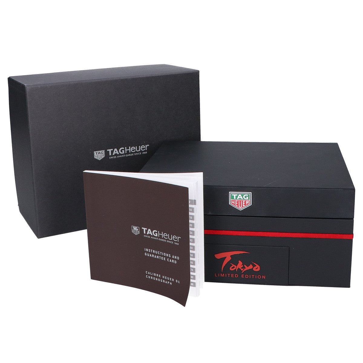 TAG HEUER タグホイヤー CAR201D.FT6087 カレラ TOKYOエディション 限定100本 ラバーベルト クロノグラフ 自動巻き 腕時計