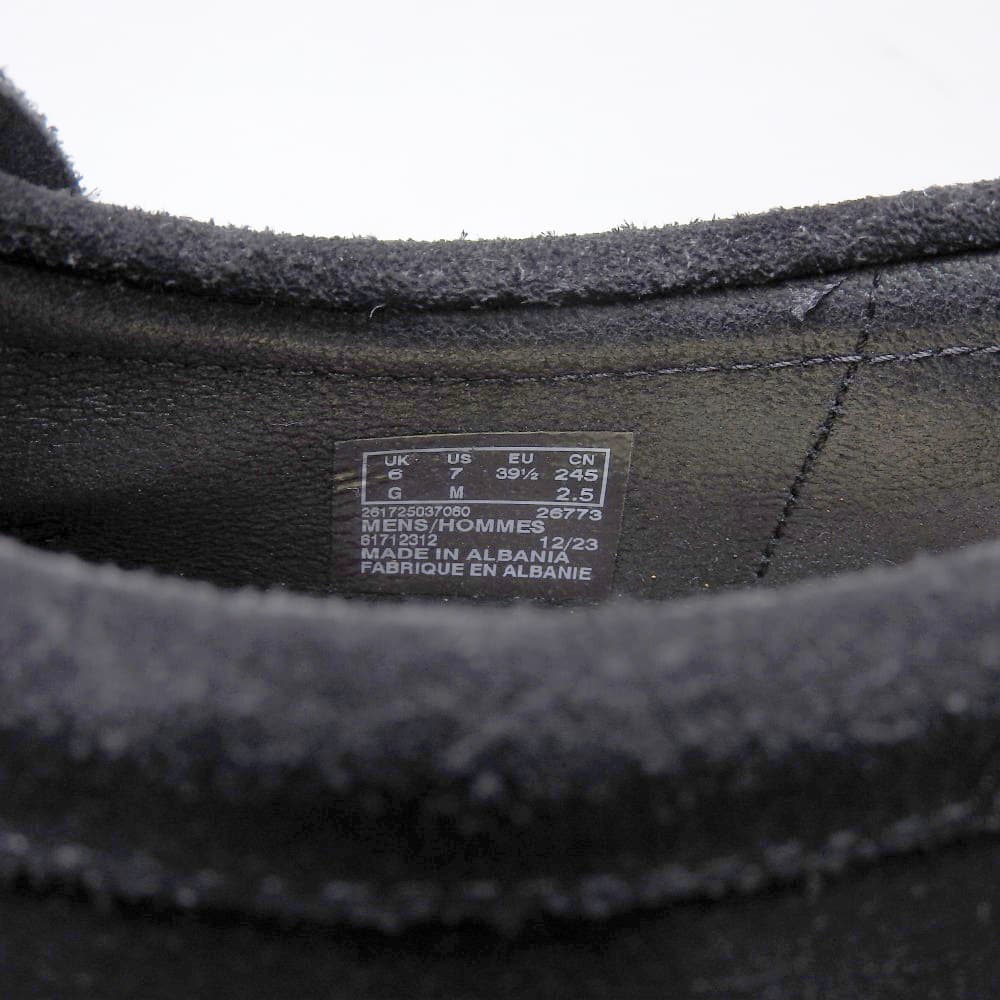 Clarks クラークス ワラビー ローファー シューズ メンズ ブラック 6 261725 シューズ 6(UK)