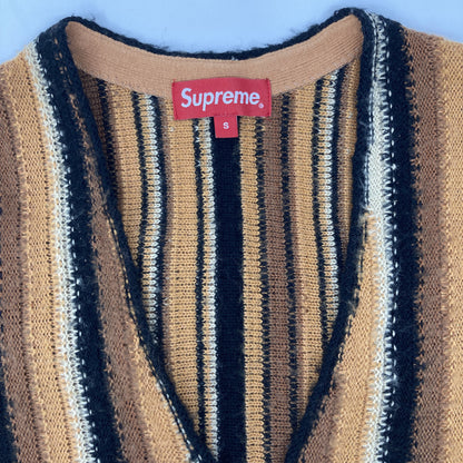 Supreme シュプリーム 【美品/国内正規】21SS Stripe Sweater Vest ストライプ セーター ベスト S