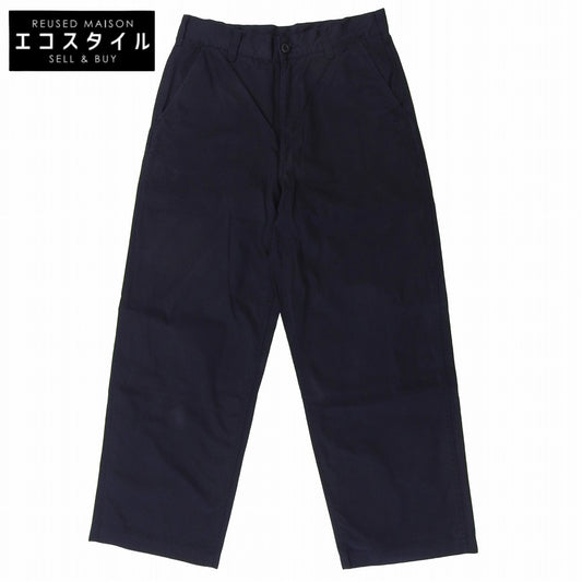 COMMEdesGARCONS HOMME コムデギャルソンオム コットン ストレート パンツ ボトムス メンズ ネイビー XS HA-P031 ボトムス XS