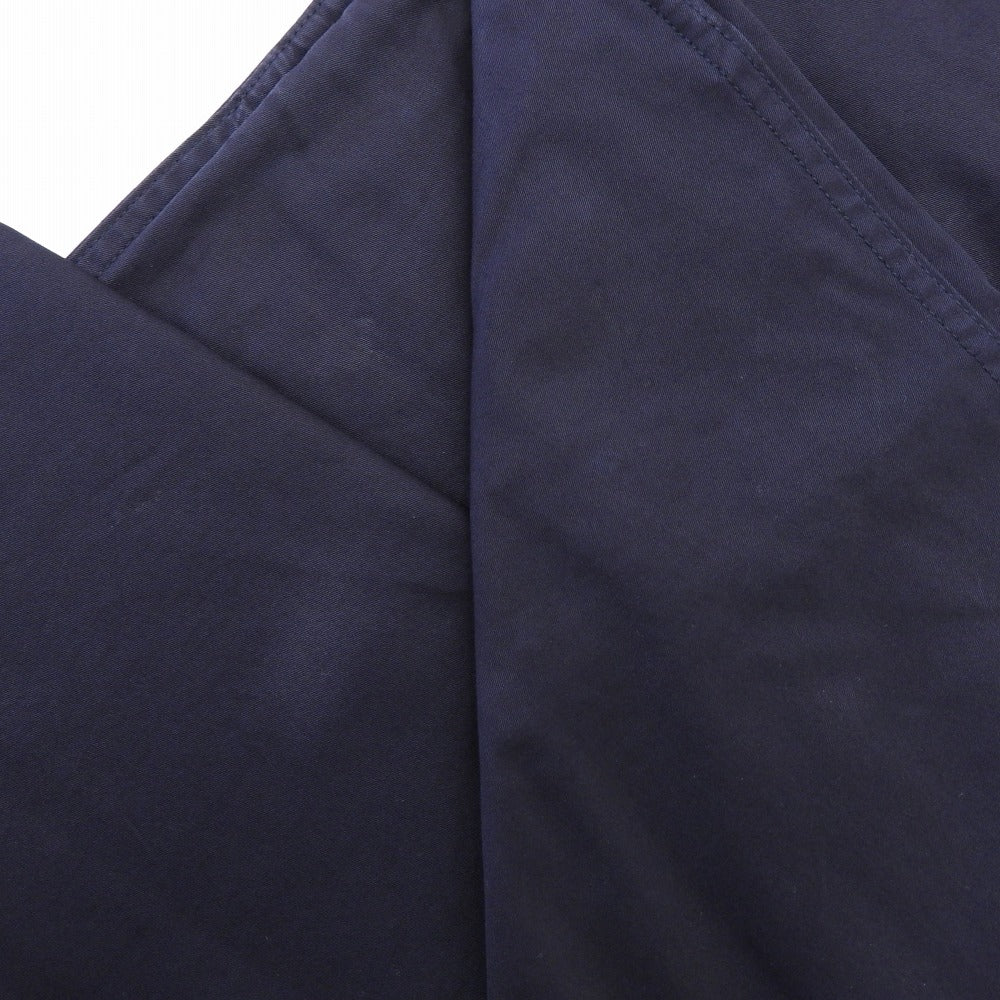 COMMEdesGARCONS HOMME コムデギャルソンオム コットン ストレート パンツ ボトムス メンズ ネイビー XS HA-P031 ボトムス XS