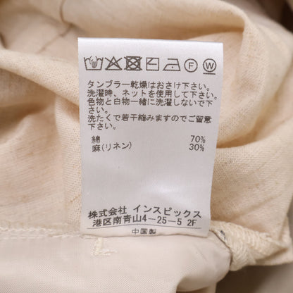 THOMAS MAGPIE トーマスマグパイ ﾍﾞｰｼﾞｭ×ﾌﾞﾗｯｸ ﾘﾈﾝ ｻﾛﾍﾟｯﾄ 36