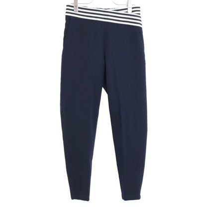 BORDERS at BALCONY ボーダーズアットバルコニー BD2111-38-03 ウエストクロスボーダー テーパードパンツ/ ボトムス 34