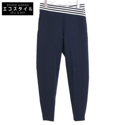 BORDERS at BALCONY ボーダーズアットバルコニー BD2111-38-03 ウエストクロスボーダー テーパードパンツ/ ボトムス 34