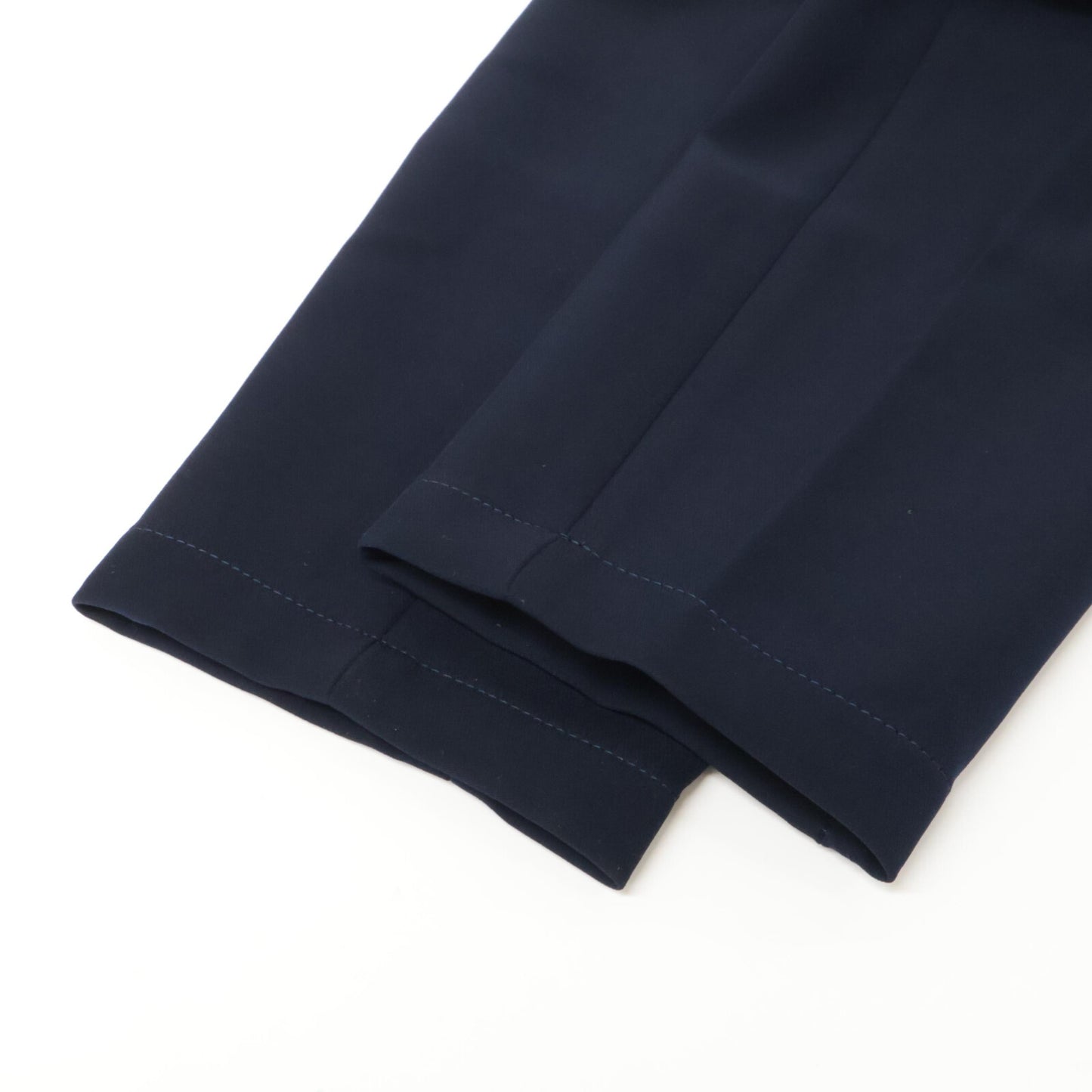 BORDERS at BALCONY ボーダーズアットバルコニー BD2111-38-03 ウエストクロスボーダー テーパードパンツ/ ボトムス 34