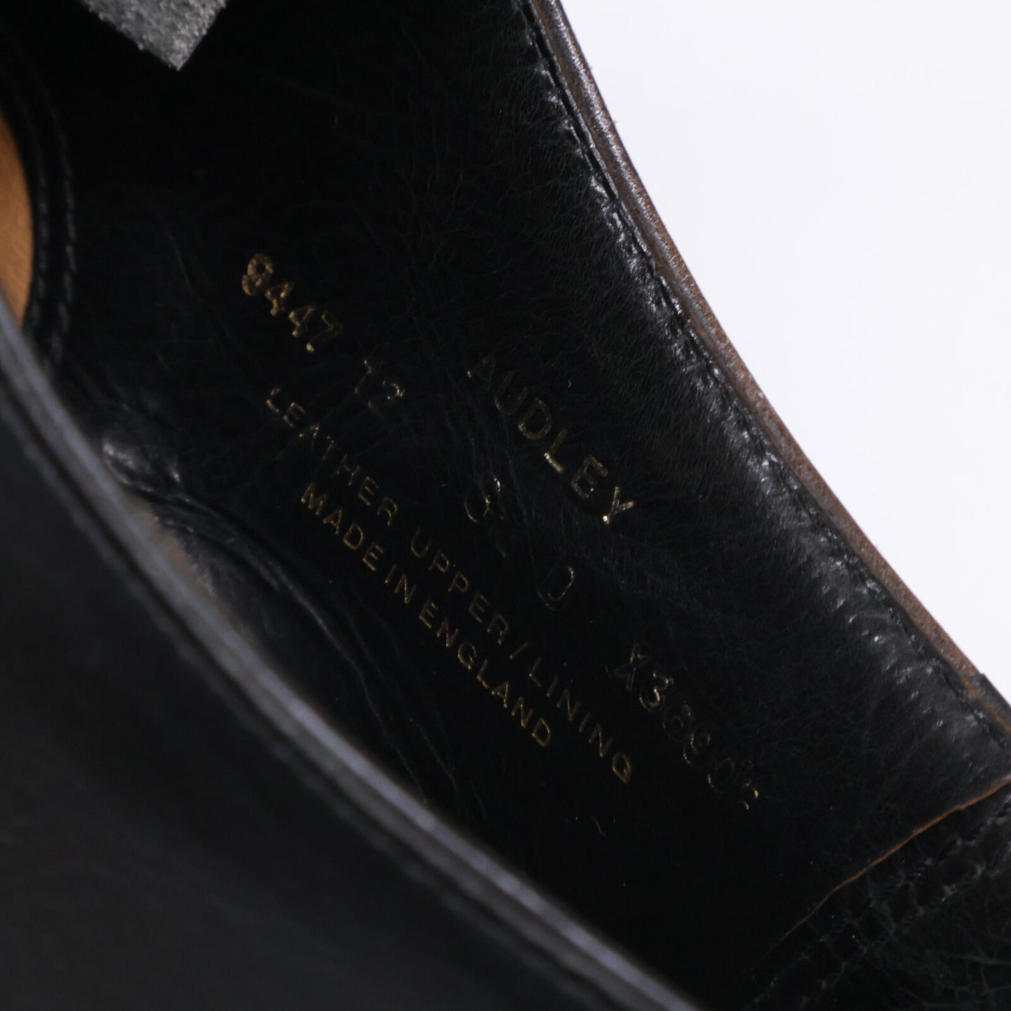 Crockett&Jones クロケット＆ジョーンズ 9447 AUDELY ストレートチップ ドレス シューズ 8 1/2D