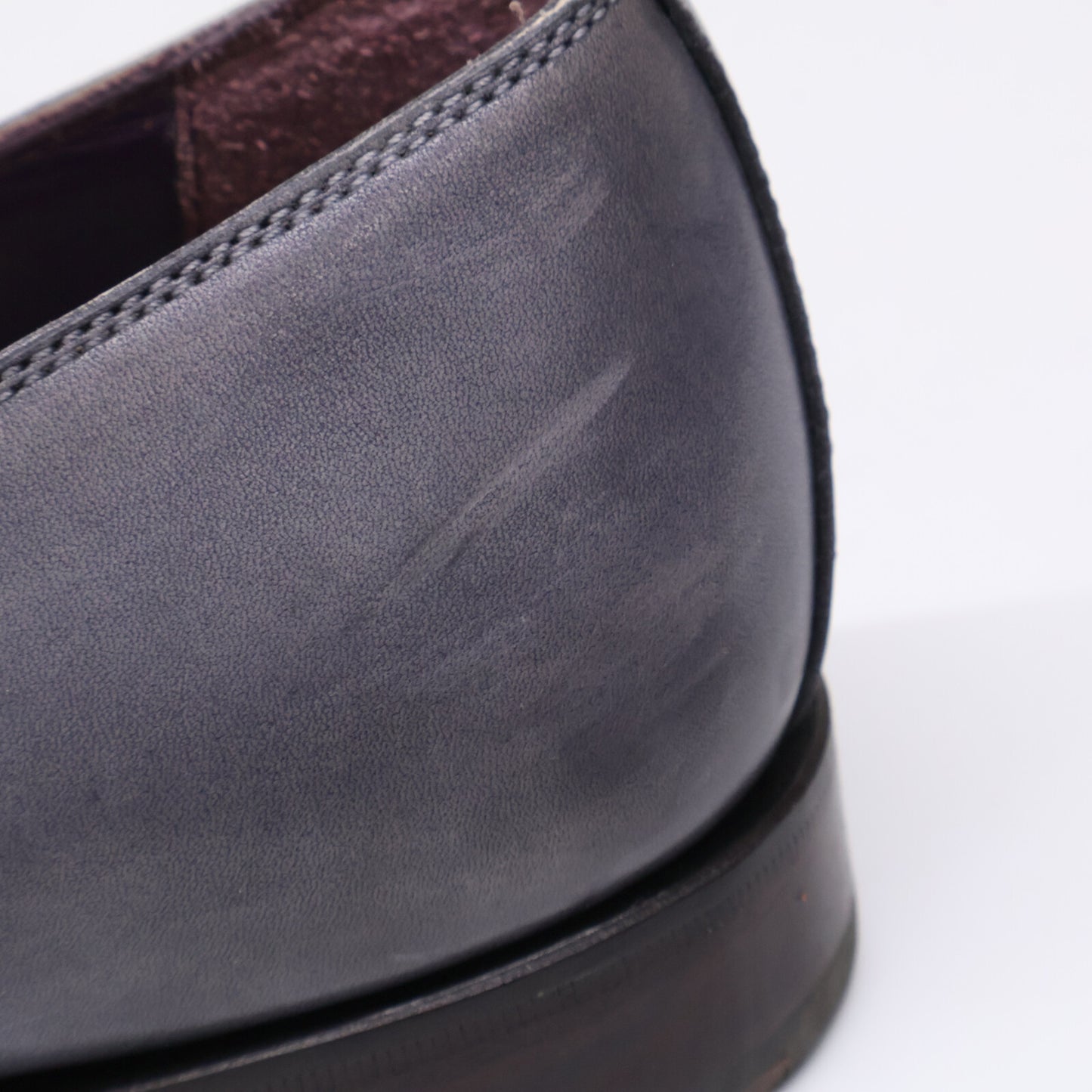 Carmina カルミナ 80287 レザー タッセルローファー/ シューズ 8 1/2