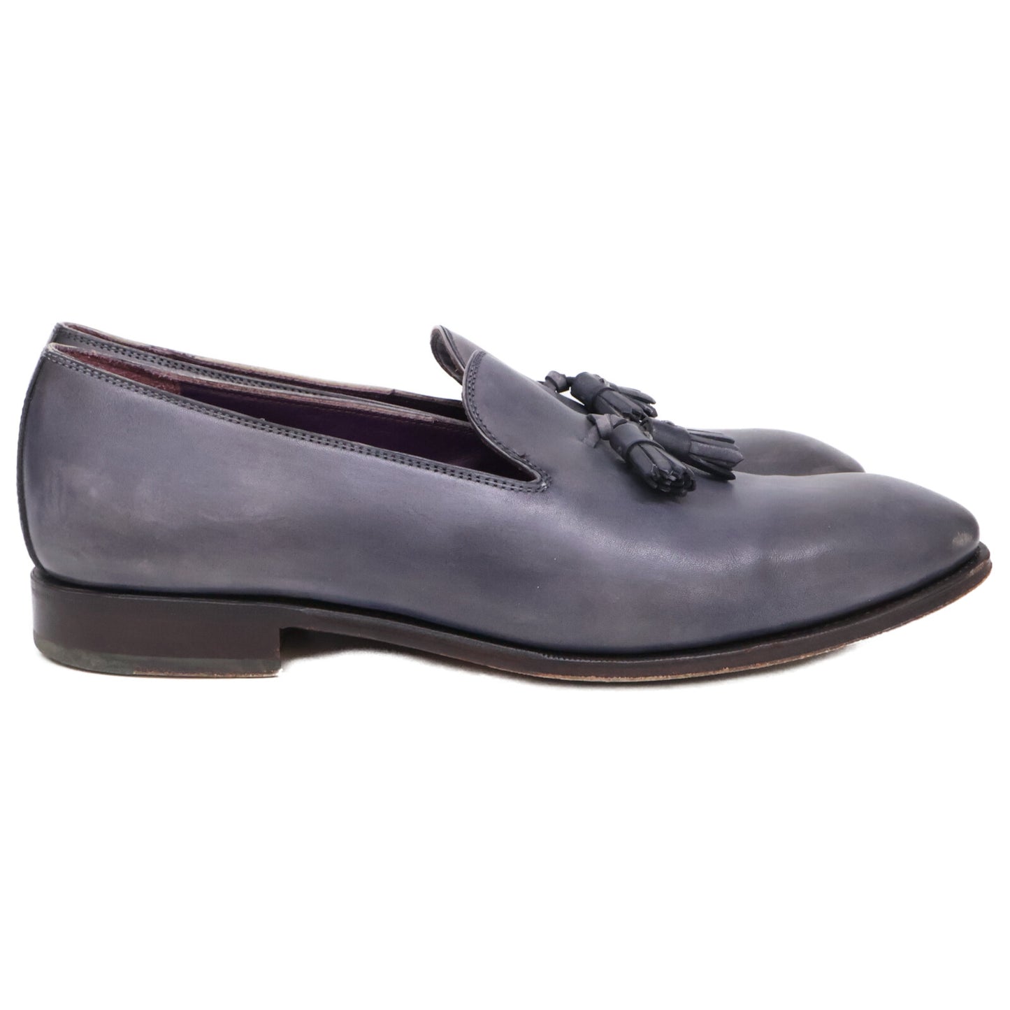 Carmina カルミナ 80287 レザー タッセルローファー/ シューズ 8 1/2