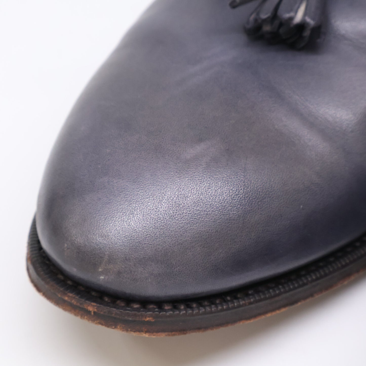 Carmina カルミナ 80287 レザー タッセルローファー/ シューズ 8 1/2