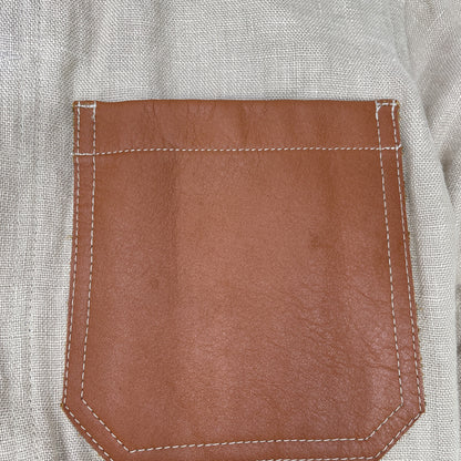 COMME des GARCONS SHIRT コムデギャルソンシャツ WE-J401 ﾍﾞｰｼﾞｭ ﾘﾈﾝ ｶﾊﾞｰｵｰﾙ ジャケット S