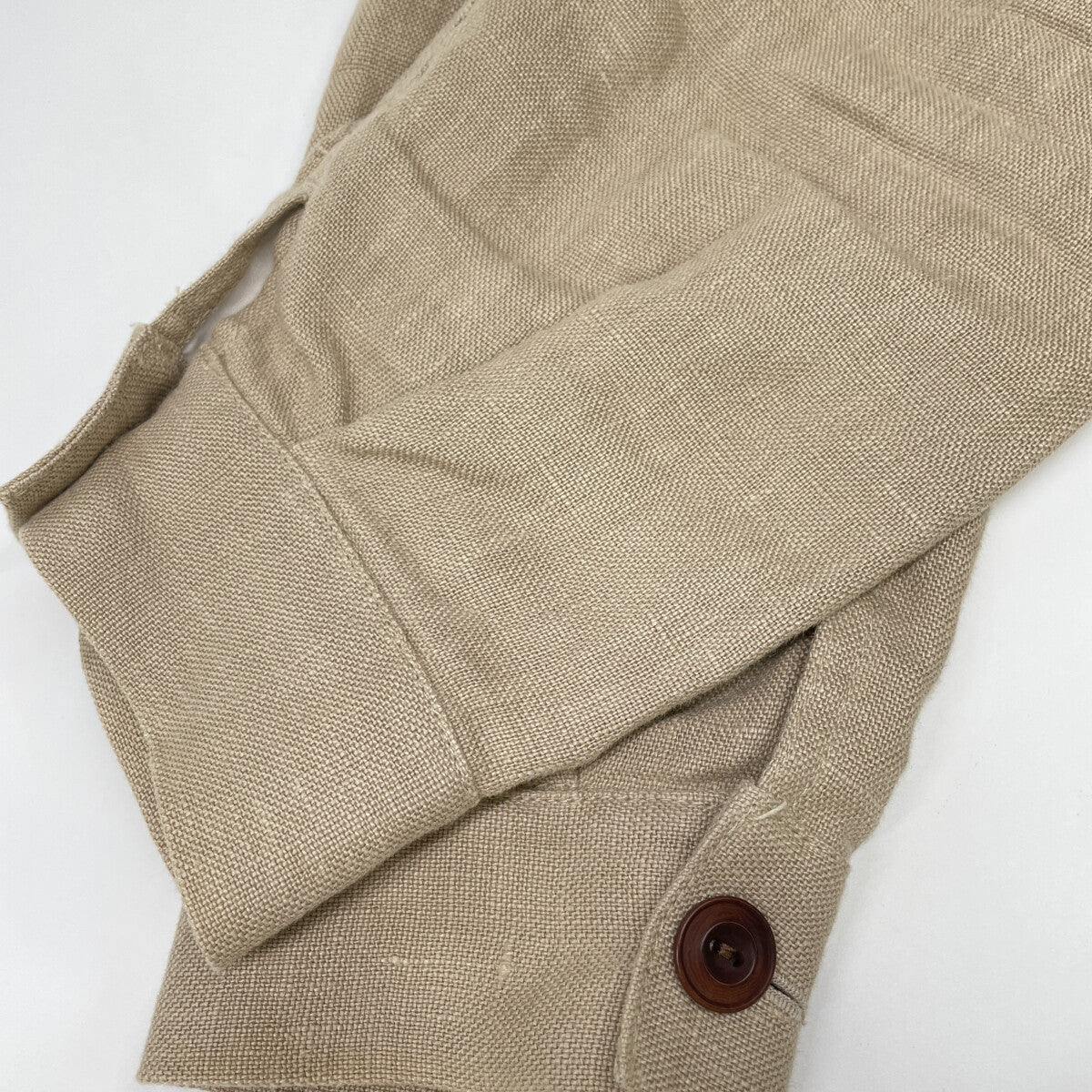 COMME des GARCONS SHIRT コムデギャルソンシャツ WE-J401 ﾍﾞｰｼﾞｭ ﾘﾈﾝ ｶﾊﾞｰｵｰﾙ ジャケット S