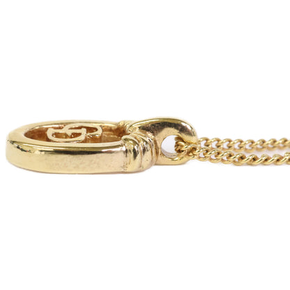 DIOR ディオール CDロゴ オーバルトップ チェーン ネックレス