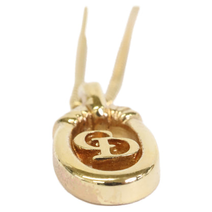 DIOR ディオール CDロゴ オーバルトップ チェーン ネックレス