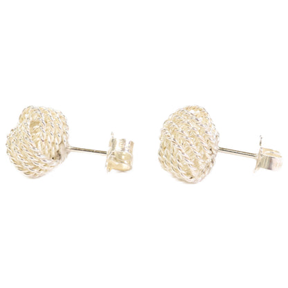 TIFFANY&Co. ティファニー 925 サマセット メッシュ ツイスト ノット ピアス