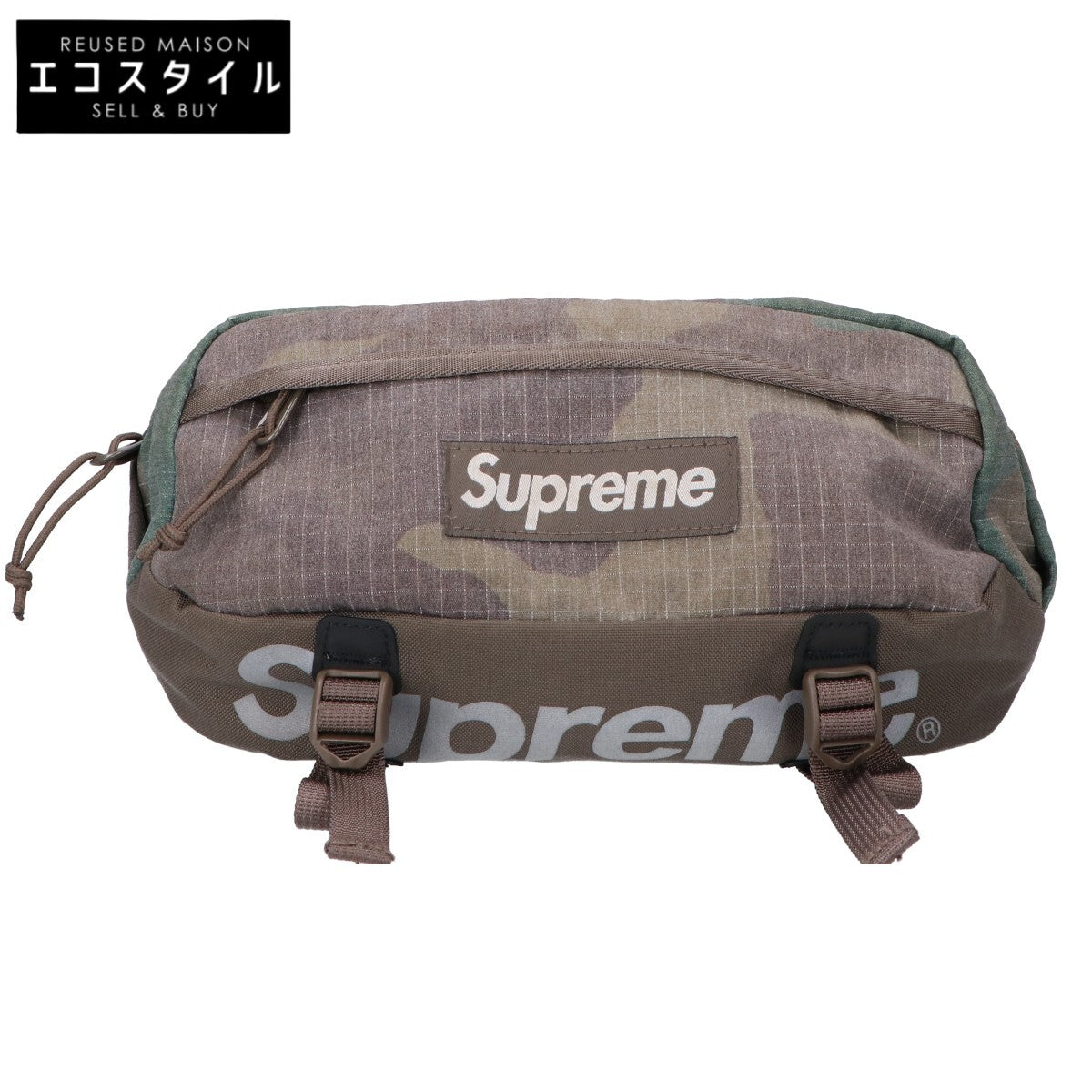 Supreme シュプリーム 【24SS】Woodland Camo Waist Bag カモフラ ウエストバッグ