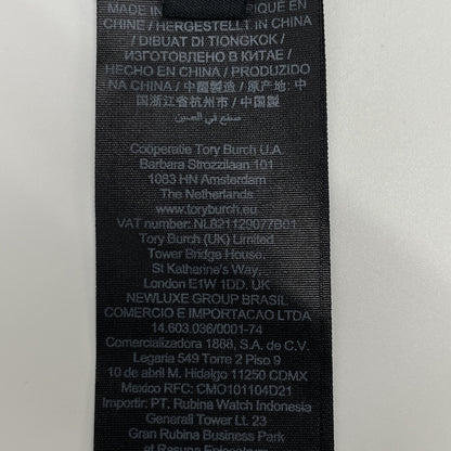 Tory Burch トリーバーチ 153883 23年 ﾌﾞﾗｯｸ 金ﾎﾞﾀﾝ ﾜﾝﾋﾟｰｽ ワンピース 4