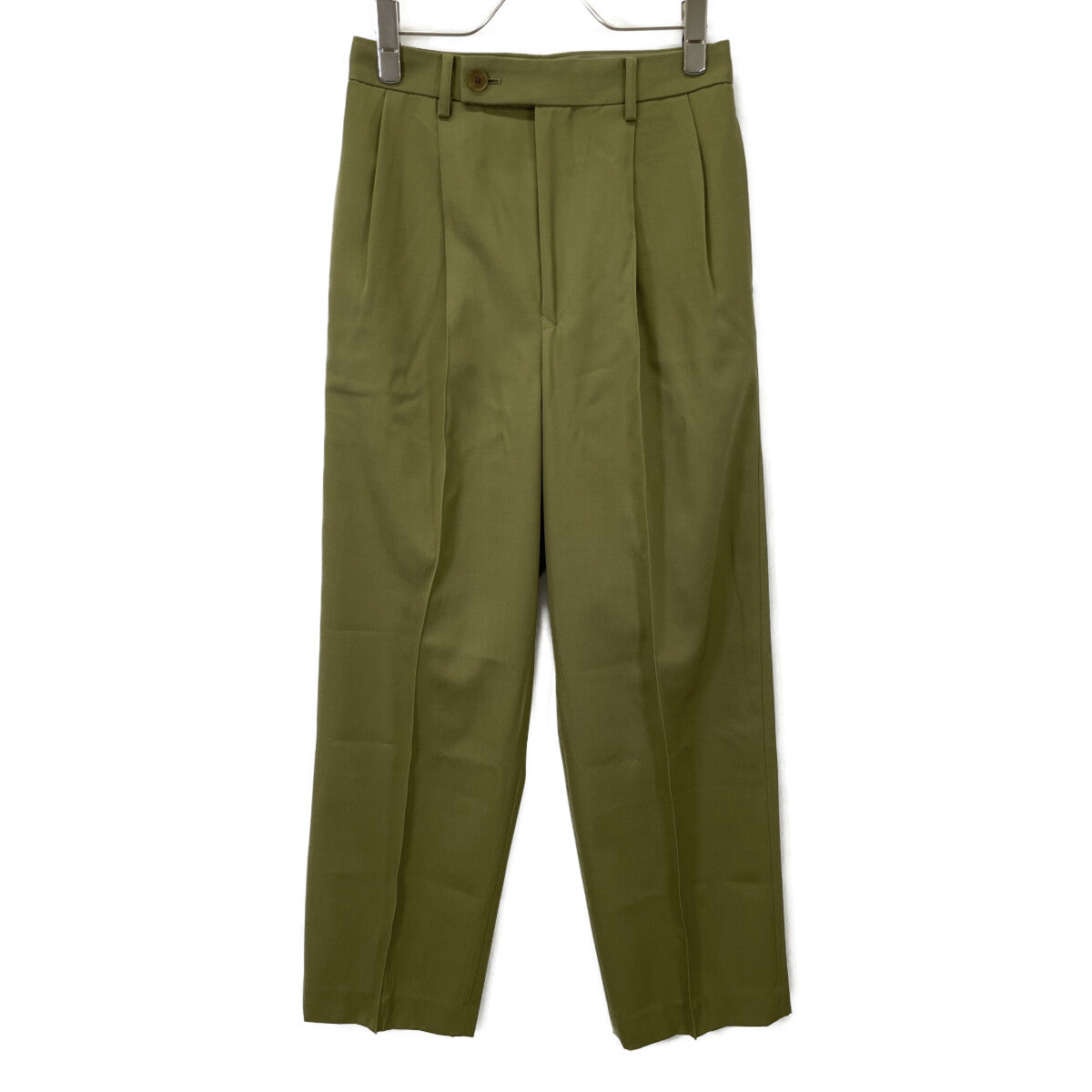 AURALEE オーラリー 【新品/24年製】A24SP05MG LIGHT WOOL MAX GABARDINE SLACKS ワイドストレートスラックス/ ボトムス O