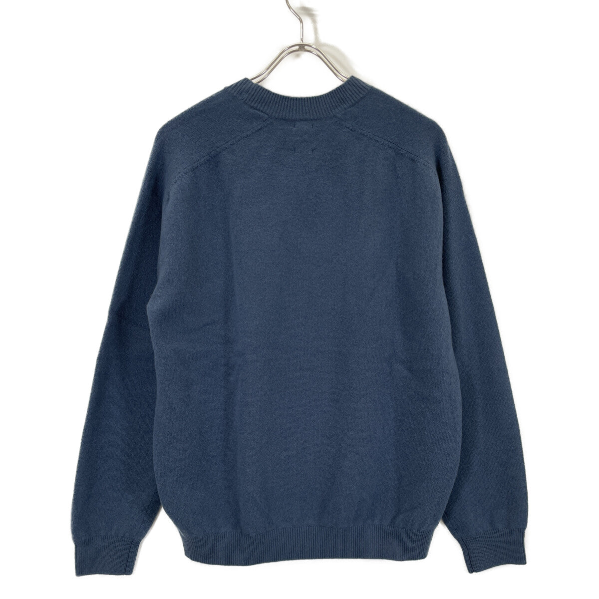 BATONER バトナー BN-21FM-032 ﾈｲﾋﾞｰ ｳｰﾙ ｸﾙｰﾈｯｸ ﾆｯﾄｾｰﾀｰ トップス 2