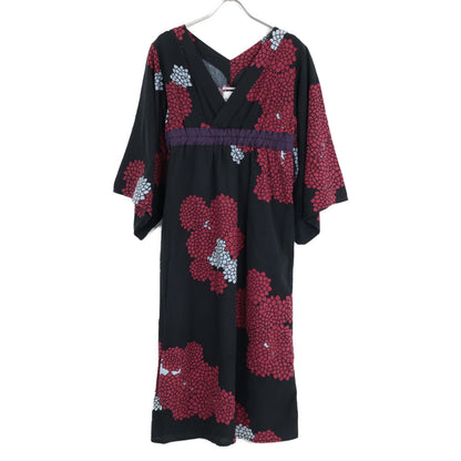 SOU SOU ソウソウ 京都 ゆかたみたて 総柄 ワンピース S