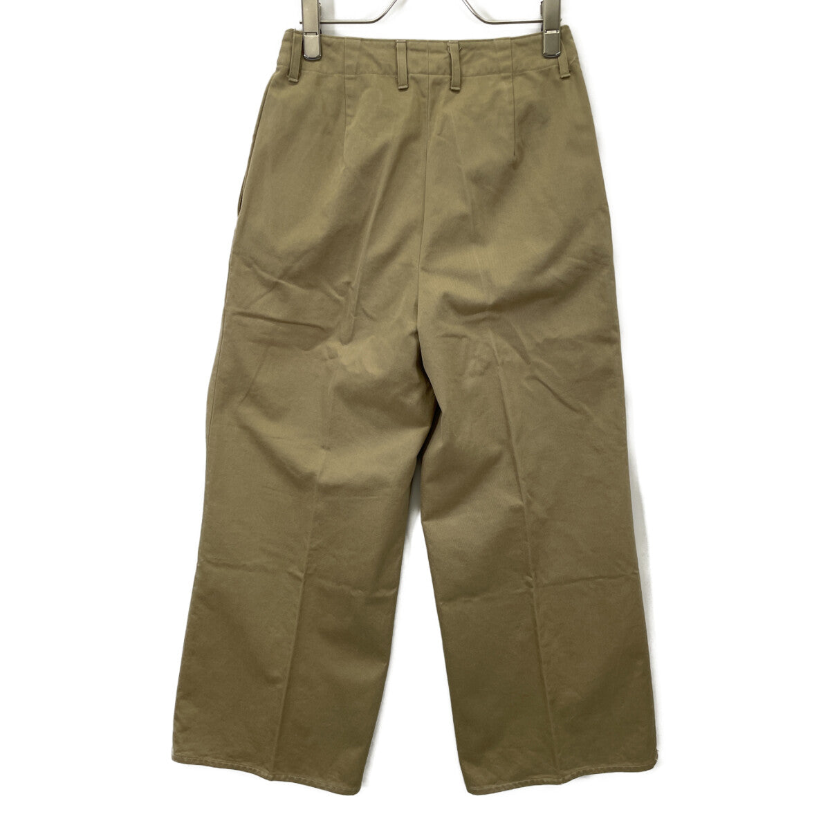 AURALEE オーラリー A20AP02CN WASHED FINX CHINO WIDE TUCK PANTS チノ ワイド タックパンツ/ ボトムス O