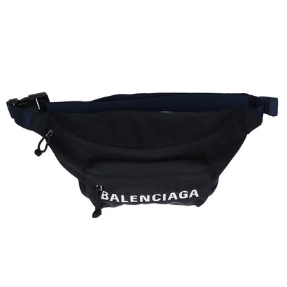 BALENCIAGA バレンシアガ 533009 ロゴ刺繍 ナイロン ウエストバッグ