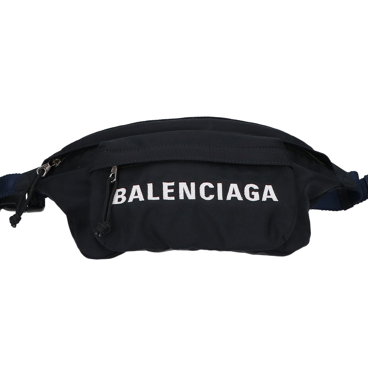 BALENCIAGA バレンシアガ 533009 ロゴ刺繍 ナイロン ウエストバッグ