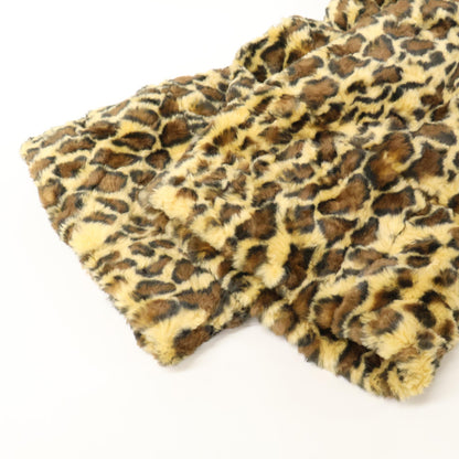 tricotCOMMEdesGARCONS トリココムデギャルソン レオパード フェイクファー ジャケット M