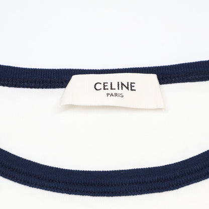 CELINE セリーヌ 【国内正規】2X872671Q トリオンフプリント 半袖Tシャツ/ トップス S