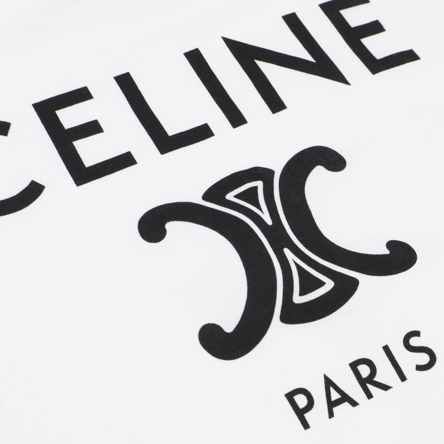 CELINE セリーヌ 【国内正規】2X872671Q トリオンフプリント 半袖Tシャツ/ トップス S