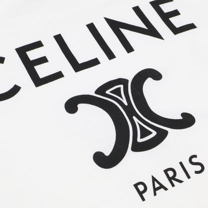 CELINE セリーヌ 【国内正規】2X872671Q トリオンフプリント 半袖Tシャツ/ トップス S