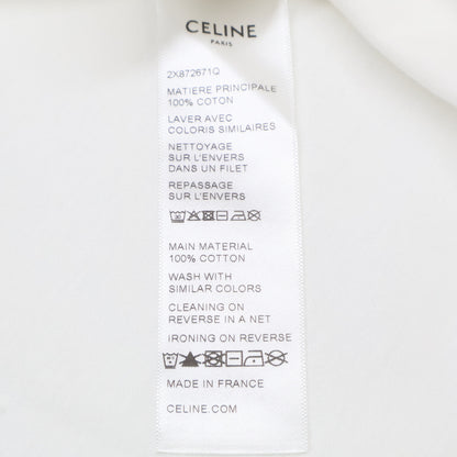 CELINE セリーヌ 【国内正規】2X872671Q トリオンフプリント 半袖Tシャツ/ トップス S