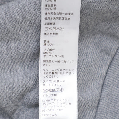 CELINE セリーヌ 2Y468670Q ｸﾞﾚｰ ﾌﾟﾙｵｰﾊﾞｰ ﾌｰﾃﾞｨｰ トップス XS