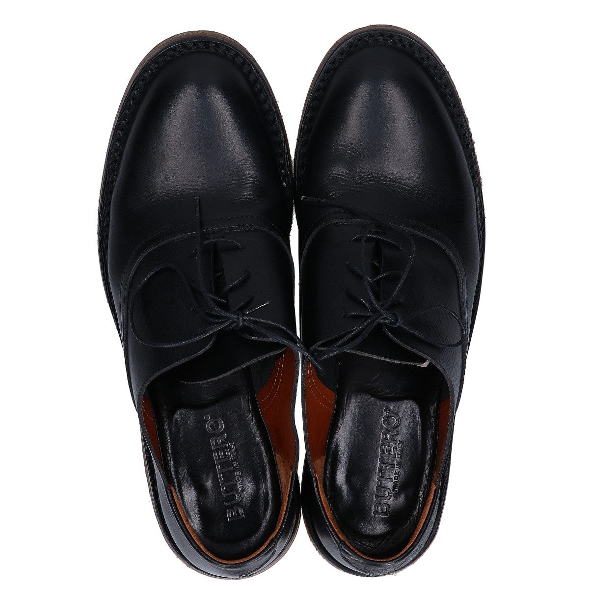 BUTTERO ブッテロ B5920 レザー オックスフォード シューズ 42