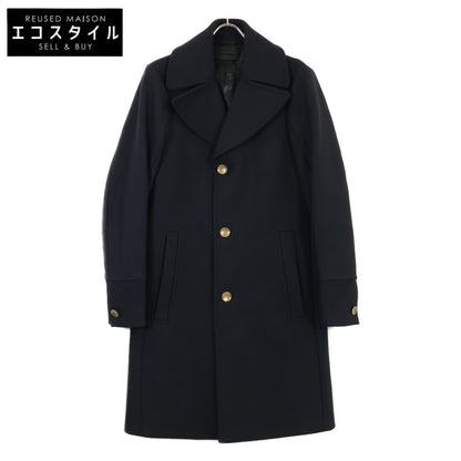 DIESEL BlackGold ディーゼルブラックゴールド ﾈｲﾋﾞｰ ｺｯﾄﾝ ﾁｪｽﾀｰｺｰﾄ コート 44