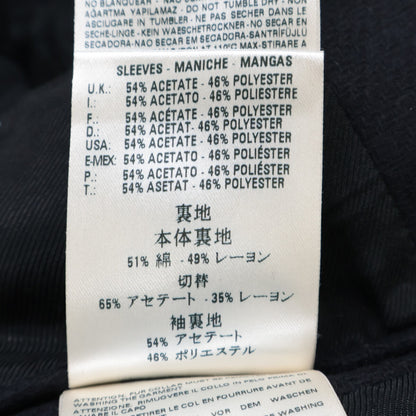 DIESEL BlackGold ディーゼルブラックゴールド ﾈｲﾋﾞｰ ｺｯﾄﾝ ﾁｪｽﾀｰｺｰﾄ コート 44