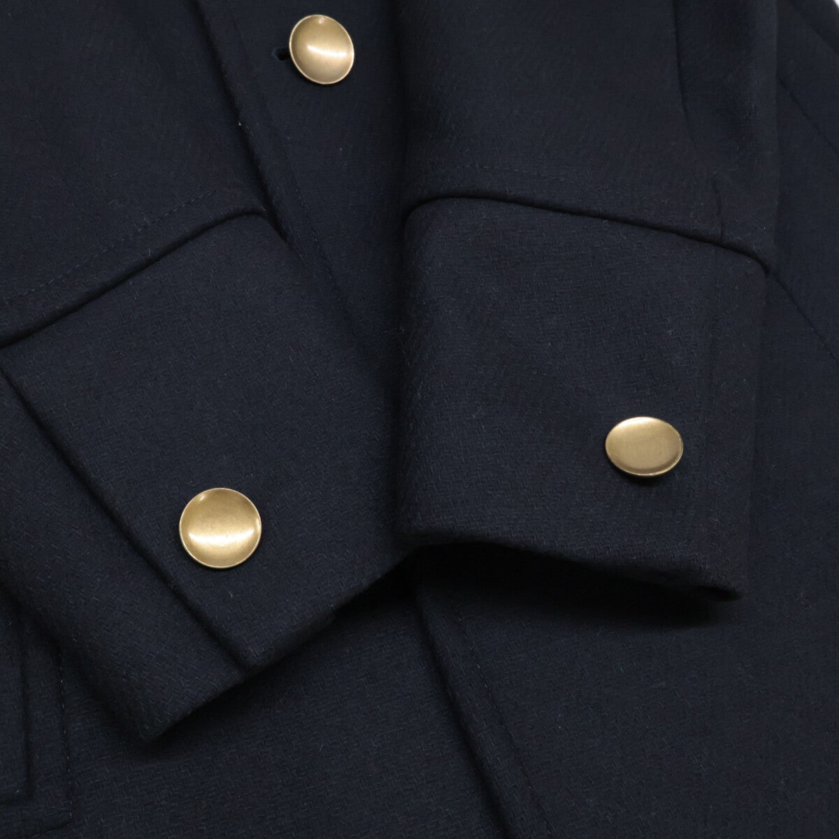 DIESEL BlackGold ディーゼルブラックゴールド ﾈｲﾋﾞｰ ｺｯﾄﾝ ﾁｪｽﾀｰｺｰﾄ コート 44