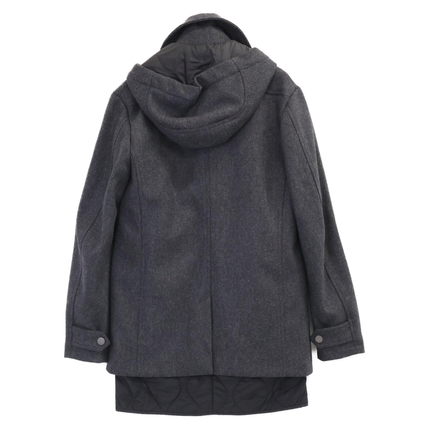 DIESEL BlackGold ディーゼルブラックゴールド ウール ジップアップフーディ―コート コート 46