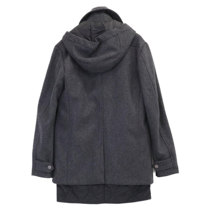 DIESEL BlackGold ディーゼルブラックゴールド ウール ジップアップフーディ―コート コート 46