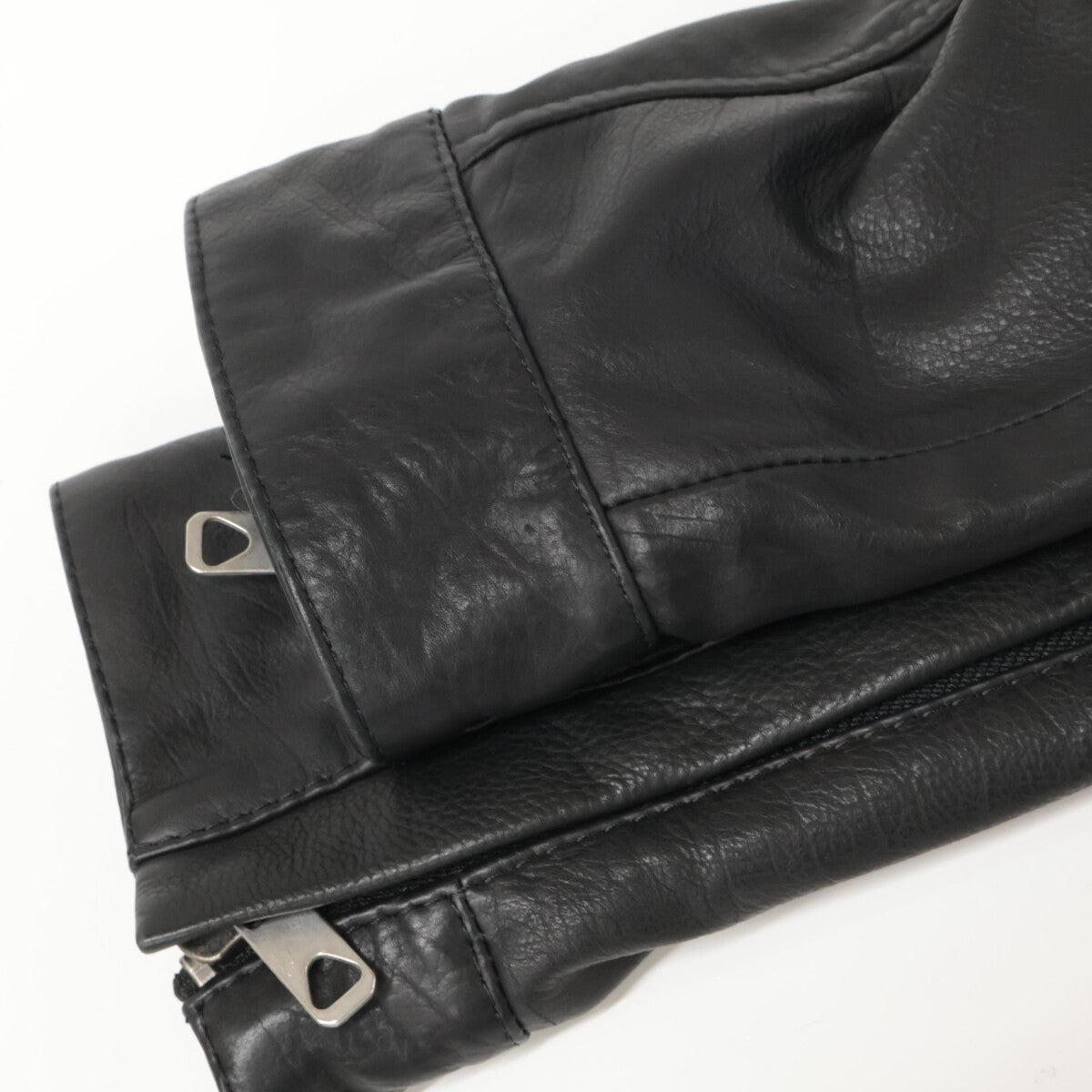 DIESEL BlackGold ディーゼルブラックゴールド ﾌﾞﾗｯｸ ﾚｻﾞｰ ｼﾝｸﾞﾙｼﾞｬｹｯﾄ ジャケット 表記なし