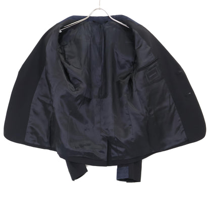 DIESEL BlackGold ディーゼルブラックゴールド ﾌﾞﾗｯｸ ﾃﾞﾆﾑ切り替え ﾃｰﾗｰﾄﾞｼﾞｬｹｯﾄ ジャケット 46